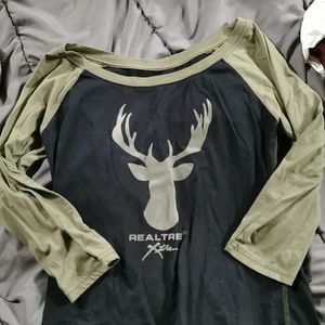 Realtree 3/4 sleeve top